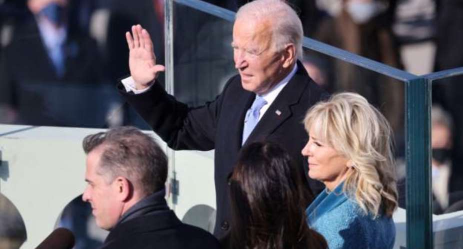 Biden sworn in as 46th US President