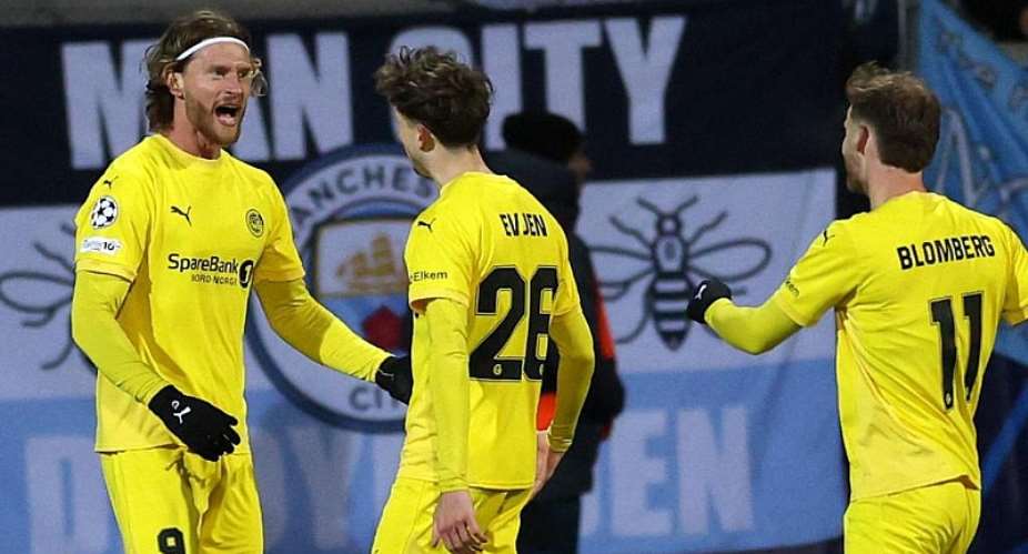 Bodo/Glimt stun Manchester City in Champions League