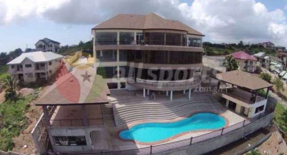 Asamoah Gyan's 3 Million Mansion Located In Earthquake Prone Area