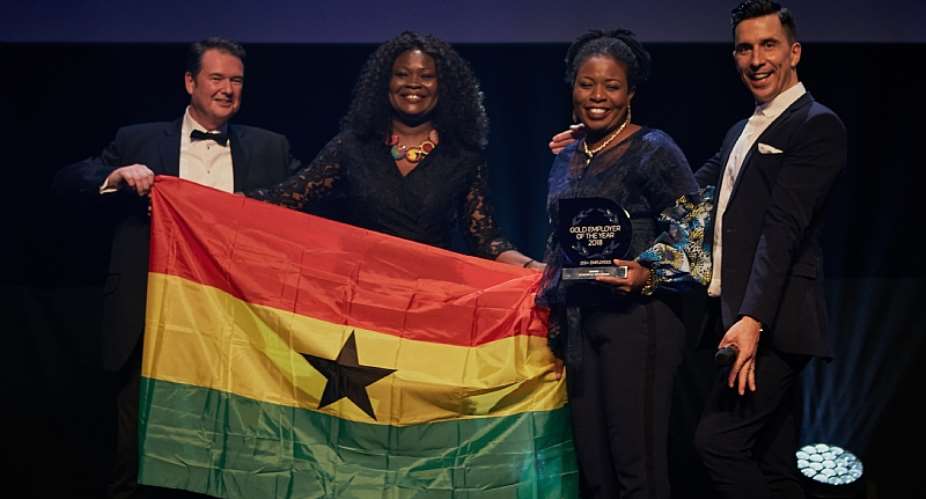 MTN Ghana Picks Gold Employer Of The Year At Investors In People Awards