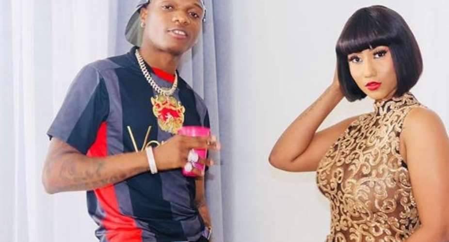 Wizkid and Hajia 4Real