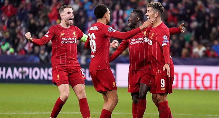 CL: Liverpool Beat Salzburg To Progress As Group Winners