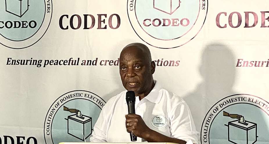 Rev. Fred Deegbe, Co-Chair of CODEO