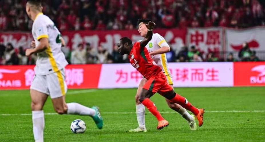 Ghana’s Frank Acheampong ends Chinese Super League season as Henan FC Top Scorer