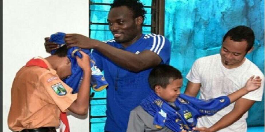 Michael Essien Gives His Verdict On Indonesian Football Standard