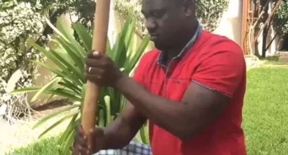 Abeiku Santanas Fufu Making Video Goes Viral