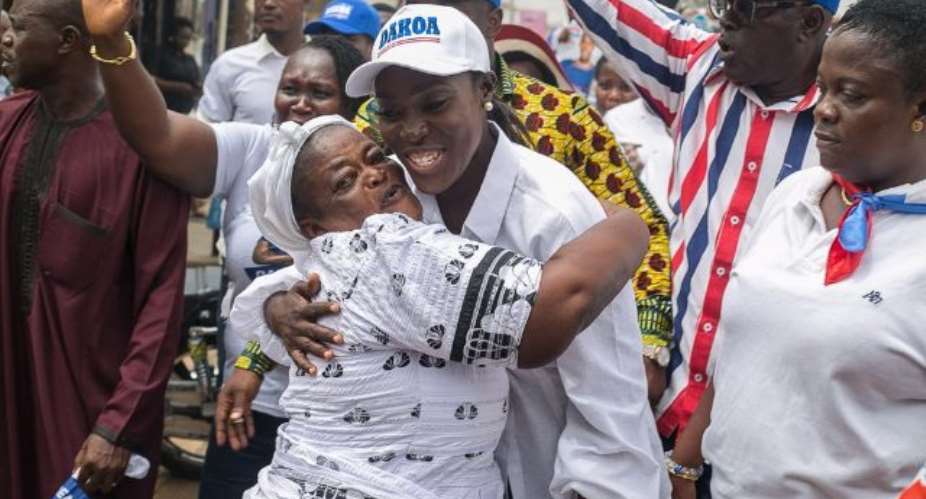 NPP's Dakoa Newman's father reported dead after she won Okaikwei South seat the first time