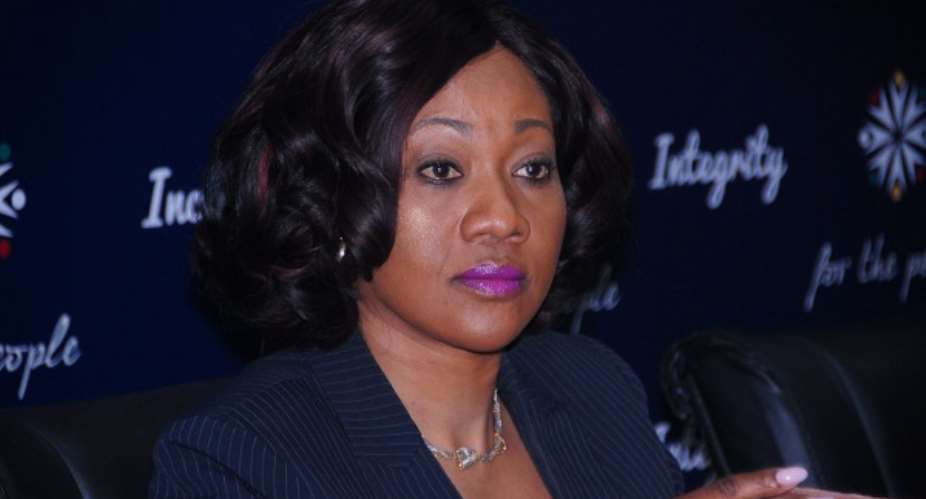Electoral Commission Chairperson Mrs. Jean Mensah