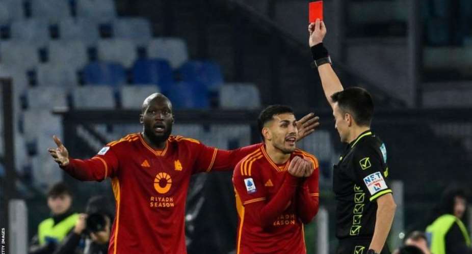 Romelu Lukaku is Romas top scorer in Serie A this season with seven goals