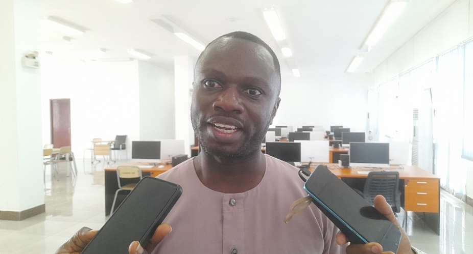Dr. Dominic Agyei Dankwa, Senior Assistant Librarian and Head of the centre