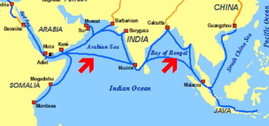 Ancient India, West Africa  The Sea: Why It Could Not Be So