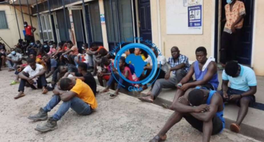 105 persons arrested in Tema for not wearing face mask