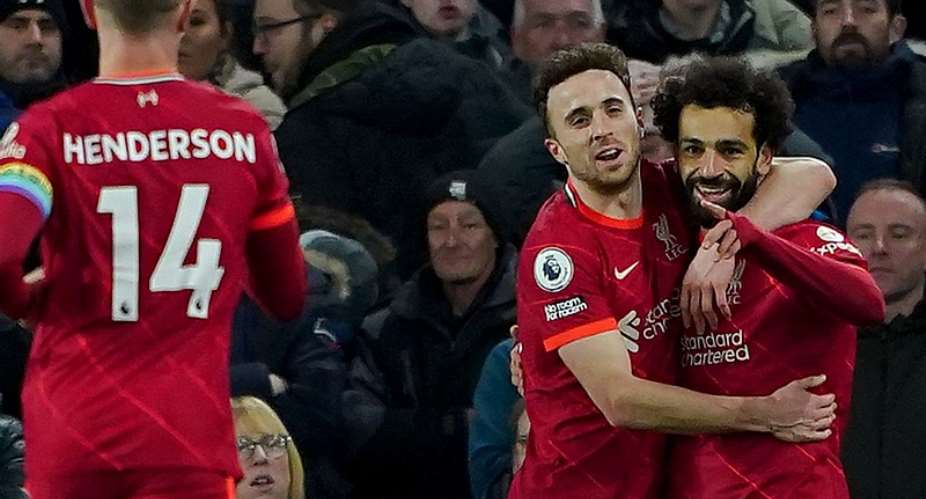 PL: Mo Salah nets brace as Liverpool thrash Everton to win derby