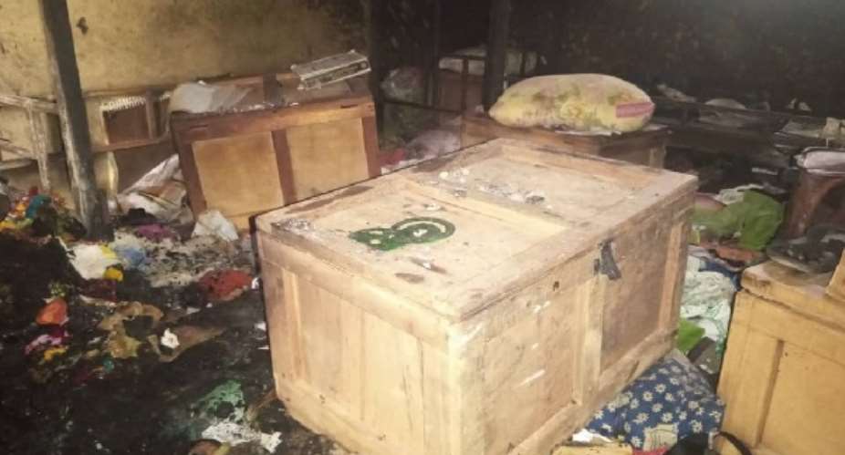 Fire ravages Suhum Islamic Girls Dormitory