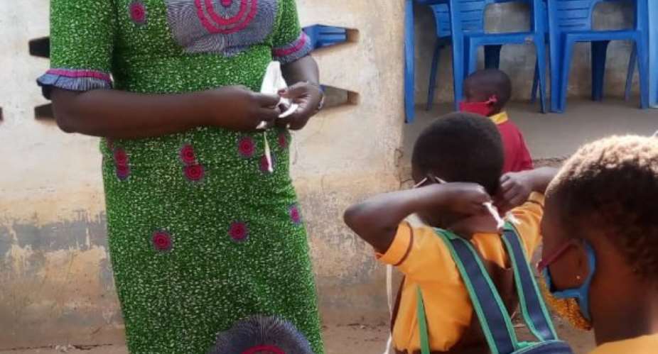 Caution children against exchange of face masks in school — Tangoba