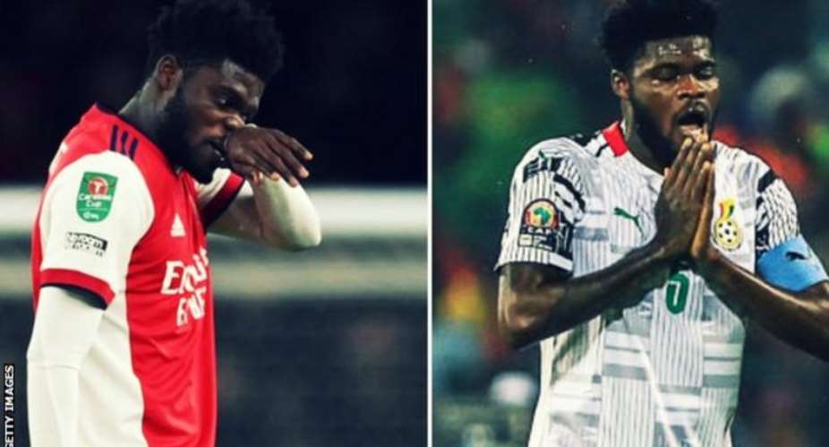 Thomas Partey send lengthy apology to Arsenal fans after red card against Liverpool and Ghana AFCON exit