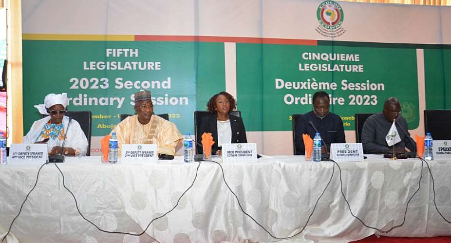 President of ECOWAS Commission presents report on State of the Community to Parliament