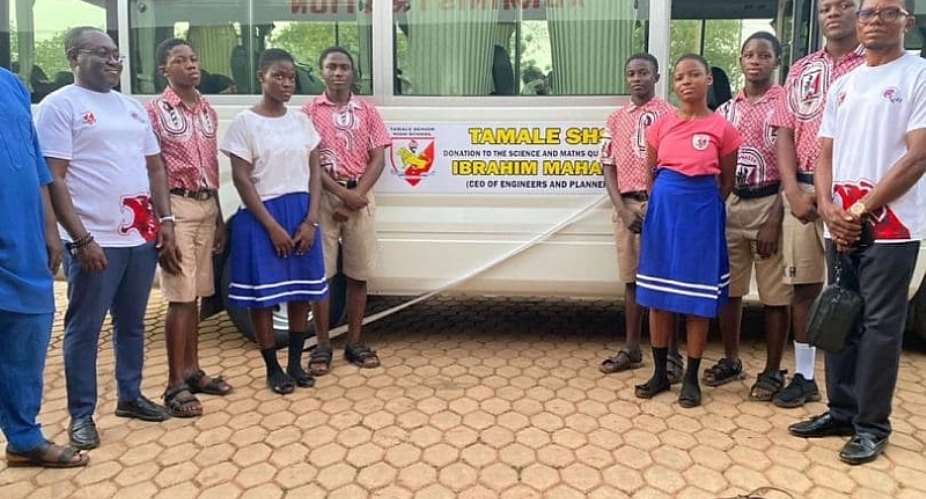 Ibrahim Mahama donates 35-seater bus to Tamale Senior High School