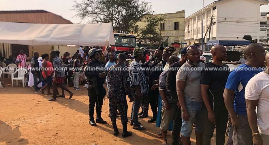 Odododiodioo NDC Parliamentary primary: Four persons arrested for taking pictures of ballot
