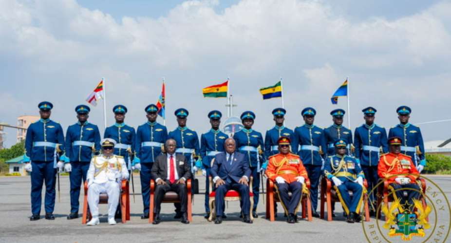 Akufo-Addo urges Ghana Air Force to maintain collaboration, efficiency