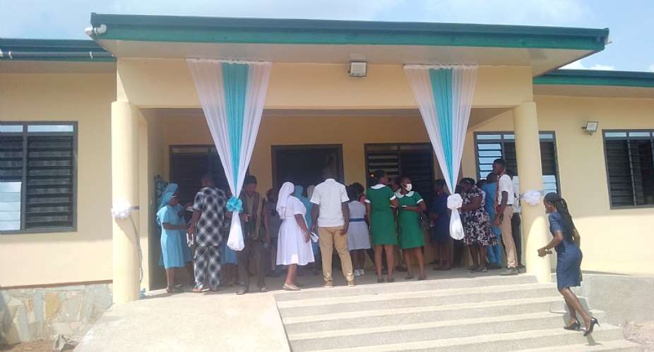 Entrance of the New Maternity Block