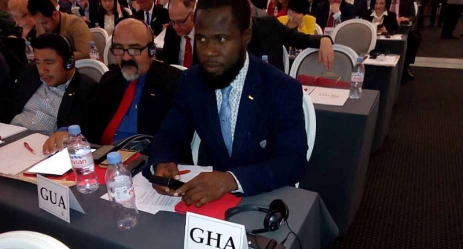 Ghana Fencing President Mo Mahadi Attends FIE Congress In Paris