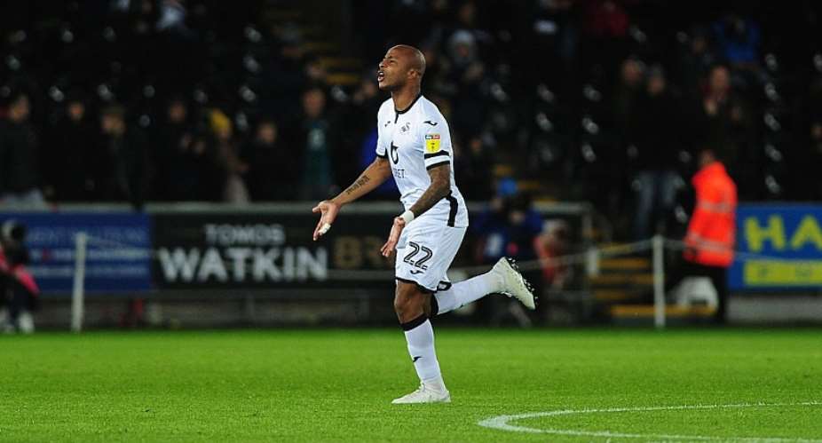 Andre Ayew Scores In Swansea City Stalemate With Blackburn Rovers