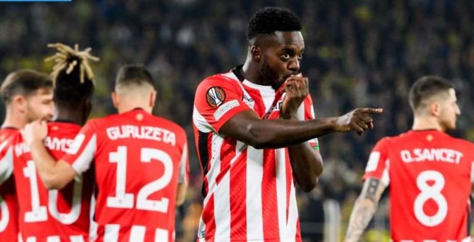 Athletic Bilbao coach Ernest Valverde hails Inaki Williams after Europa League heroics