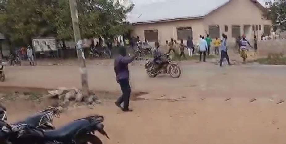 Kwame Danso unrest: IGP orders closure of Sene West police office after mob attack on court, station