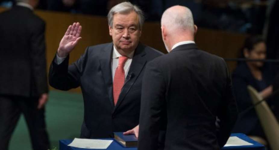 New UN Secretary General takes office