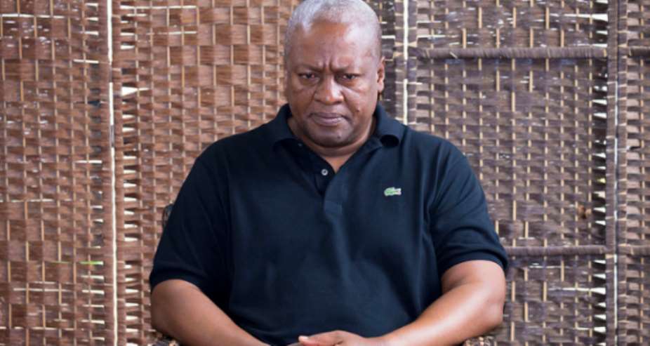 Former PresidentJohn Dramani Mahama
