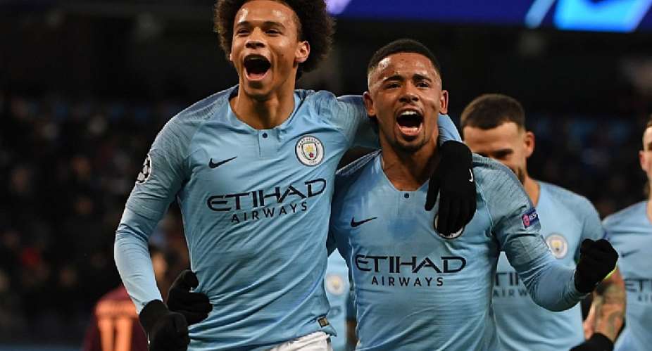 Sane Double Helps Man City Beat Hoffenhiem And Top Group