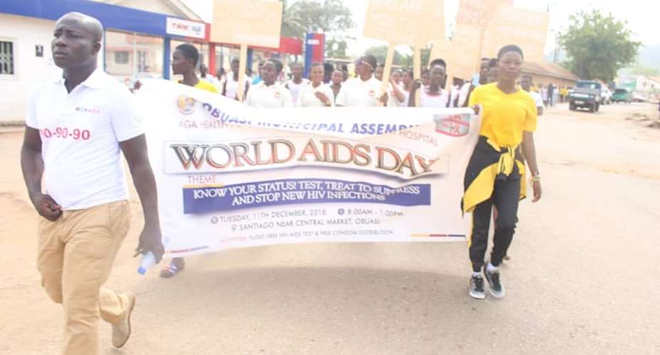 Obuasi East DCE Condemns HIVAIDS Stigmatization