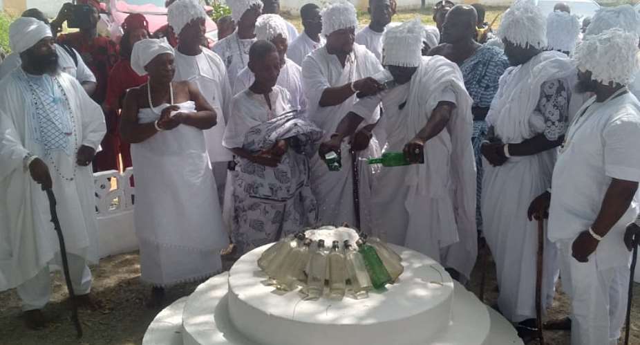 Ga Mantse swears-in six Ga Chiefs elevated to Paramountcy Status