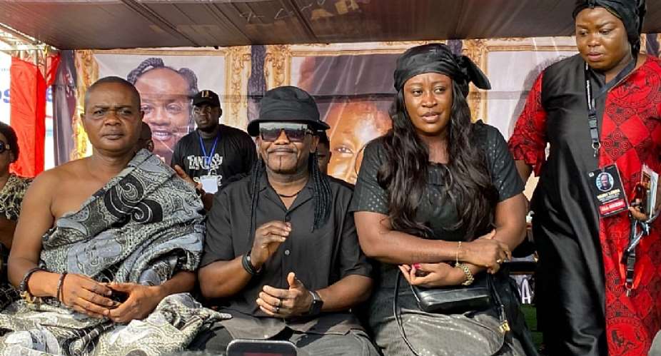 Daddy Lumba’s maternal family and first wife missing at funeral rites