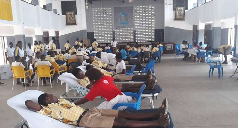 Rotary Club of Accra-Ring Road Central Blood Donation 2017 Was A Success