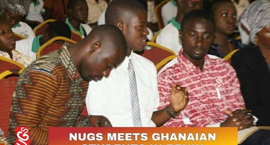 NUGS Meets Ghanaian Students In Benin
