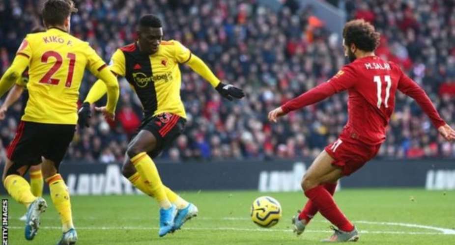 PL: Salah Double Seals Liverpool Win Over Watford