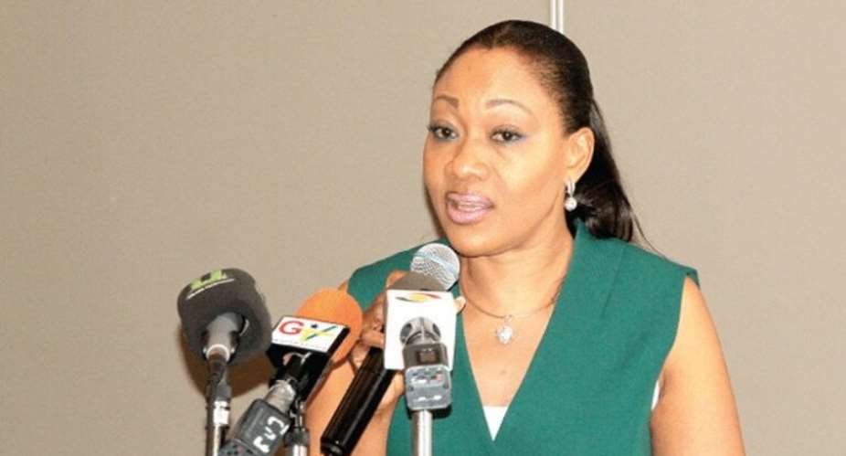 Mrs Jane Mensa, Chairperson of the Electoral Commission