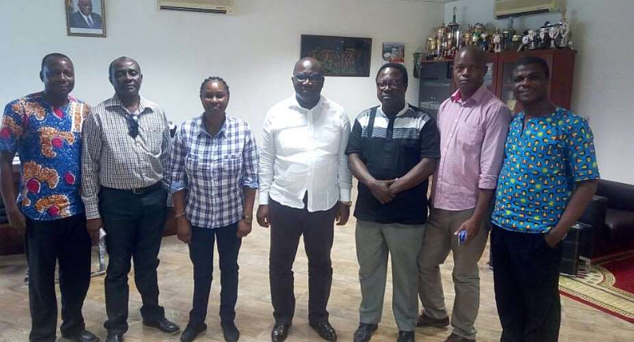 Kenyan Amputee Football Delegation Visits Sports Authority Director - General