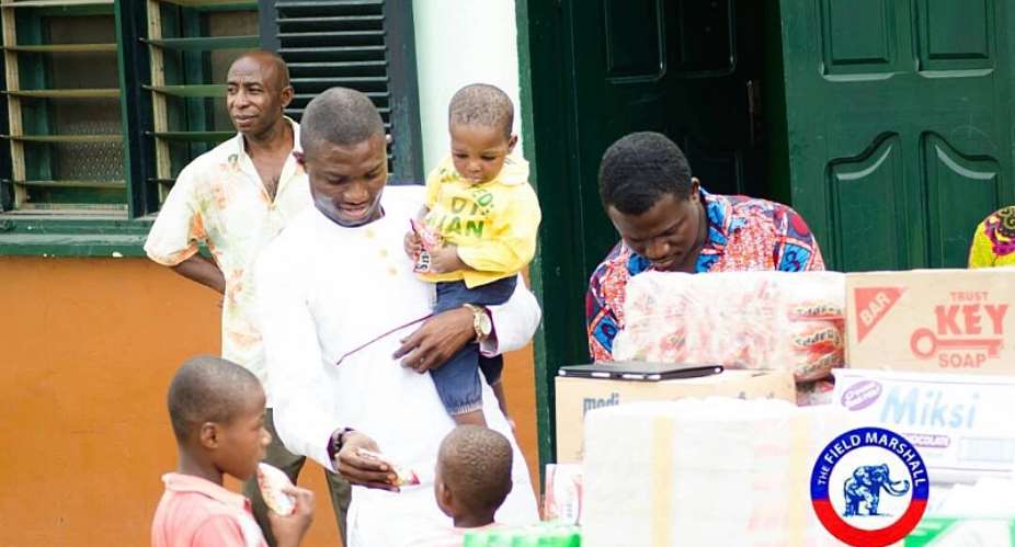NPP Deputy National Youth Organizer, Dominic Eduah Donates To The Orphanage