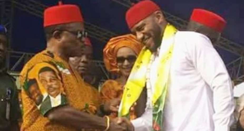 Actor, Yul Edochie Officially Welcomed into Winning Party APGA