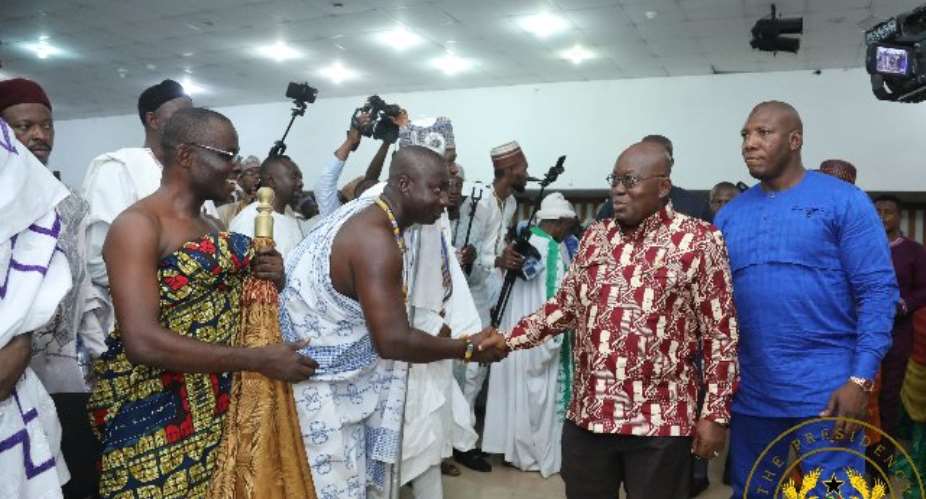 'Don't be used by irresponsible politicians for violence in 2020' - Akufo-Addo to Muslim youths