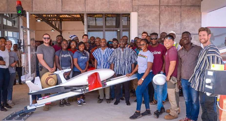 North East: Bawumia inspects third Zipline drone distribution centre at Kukua