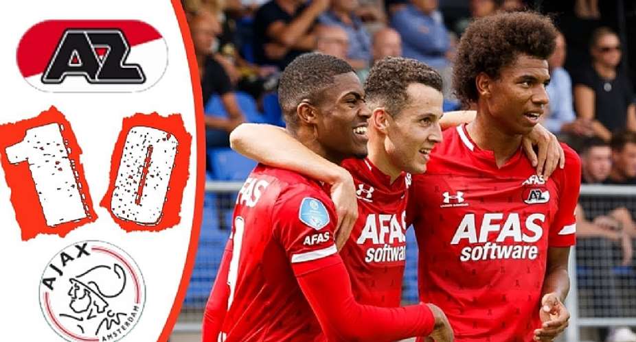 Myron Boadus Late Goal Gives AZ Alkmaar 1-0 Victory Against Ajax