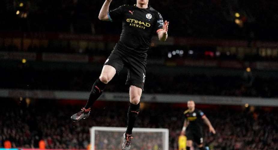 Kevin de Bruyne scored his fifth and sixth Premier League goals of the season