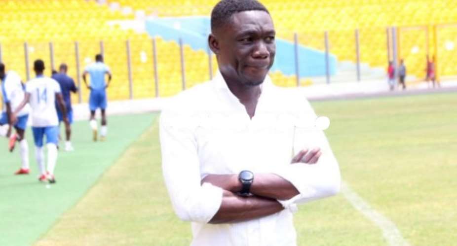 Great Olympics head coach Nii Armah Picture credit-totalsportsgh.com