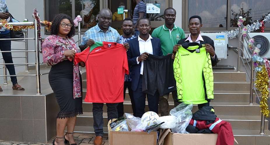 Two NGOs donate sports equipment to UENR
