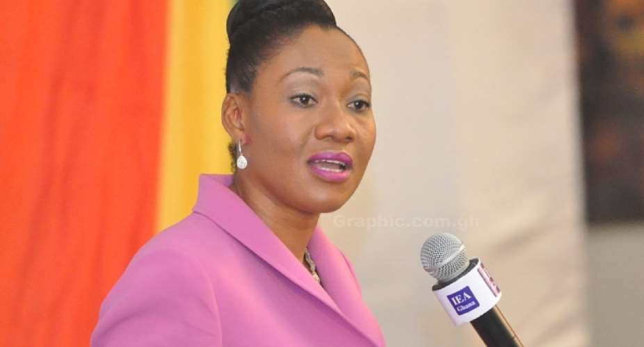 Electoral Commission Chairperson Mrs. Jean Mensa