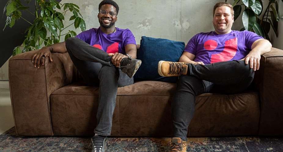 Jenesys AI co-founders: Tosin (L) and Nicolai